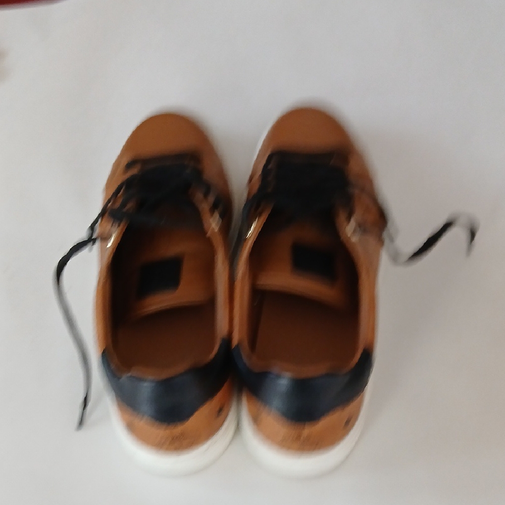 MCM Brown and Black Sneakers